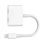 Belkin | Kabel Lightning Audio + Charge RockStar, 11,5 cm, Biały | F8J198btWHT