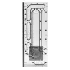 Stealkey Customs SK-Crossflow do Lian Li - O11D XL Evo Distroplate D5/DDC - akryl