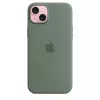 Apple iPhone 15 Plus Silicone Case z MagSafe - Cypress
