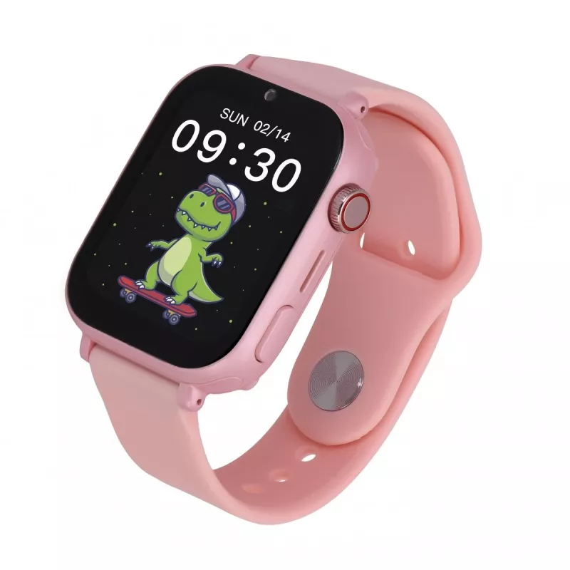 Smartwatch Kids Nce Pro 4G różowy