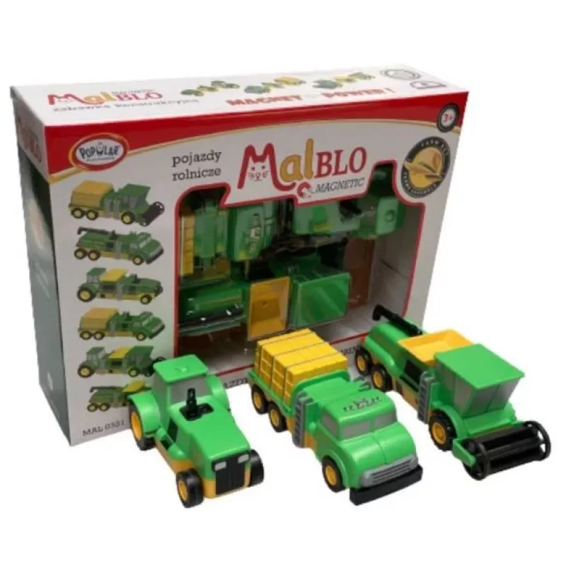 Popular Playthings - Mix or Match Vehicles Farm (Bilingual)