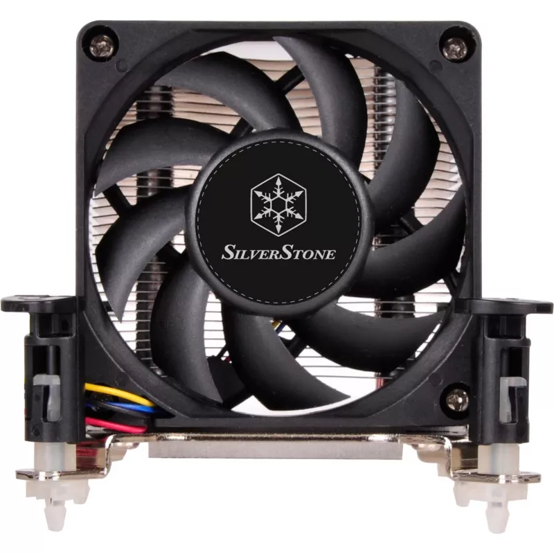 SilverStone Argon Series AR10-115XP - Chłodzenie procesora - (gniazdo LGA1156, gniazdo LGA1155, gniazdo LGA1150, gniazdo LGA1151) - aluminium i miedź - 70 mm