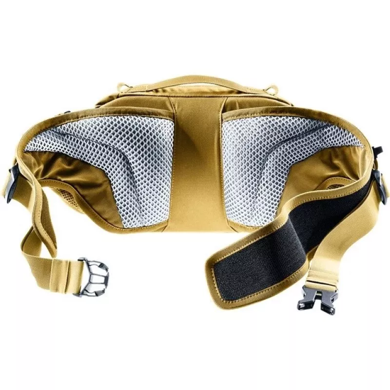 Torba biodrowa DEUTER Pulse Pro 5L Sand — lekka, kompaktowa saszetka biodrowa, 5 litrów