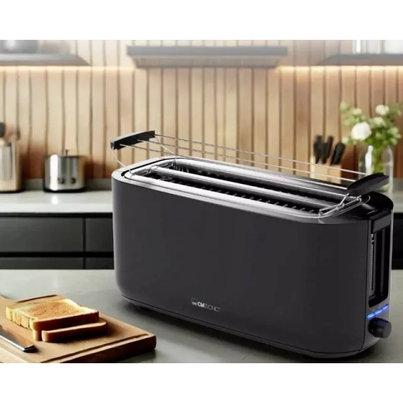 Clatronic TA 3802 toster 4 kromki 1400 W czarny