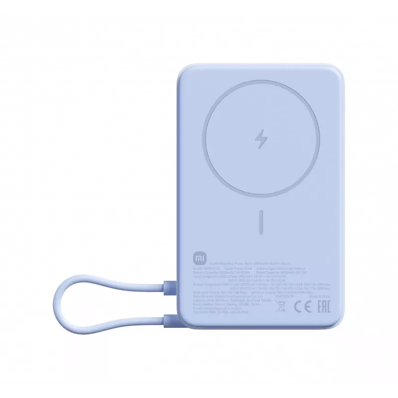 Powerbank Xiaomi Power Bank 33W Magnetic 10000mAh, niebieski (BHR08PCGL)