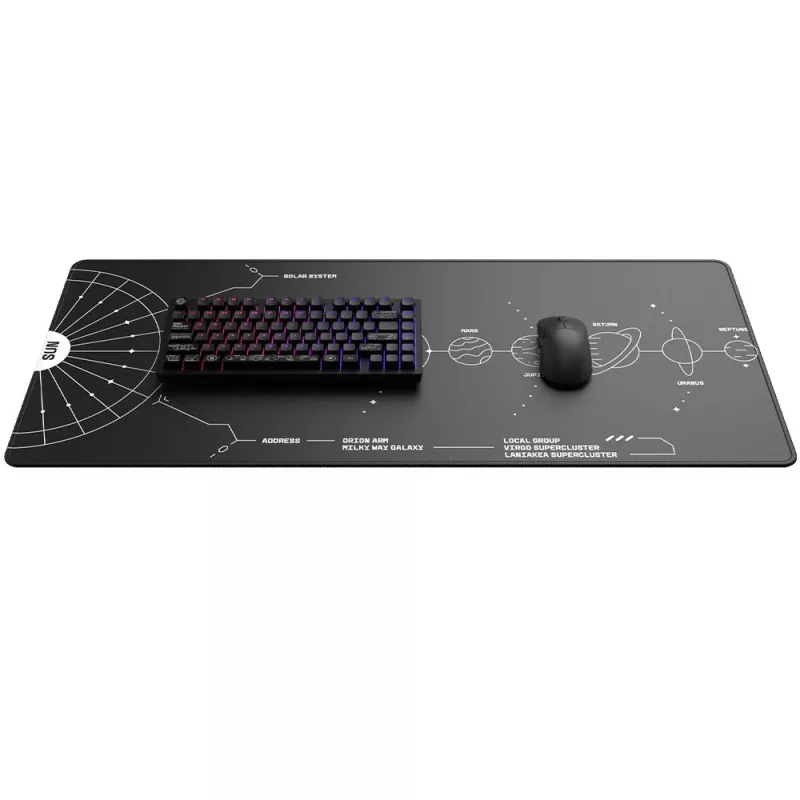 Dark Project ALU81A Terra Nova Gaming Keyboard, ISO, Black