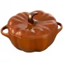 Żeliwny okrągły cocotte Staub 24 cm, kolor szałwiowa zieleń, model 40505-364-0