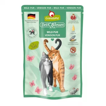 GRANATAPET DeliCATessen Dziczyzna - mokra karma dla kota - 85g