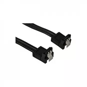 Kabel Synergy21 SATA-3 wewnętrzny 0,50 m wtyk (kątowy) czarny **