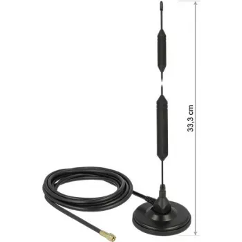 Antena dookólna DeLOCK 12418 SMA 5 dBi 0,824–1,99 GHz