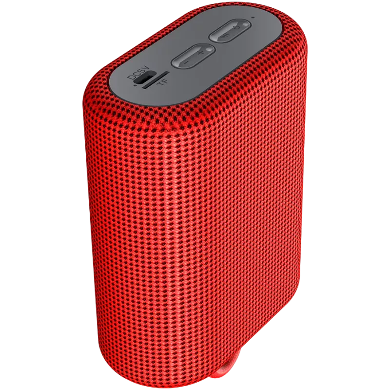 Głośnik Bluetooth Canyon BSP-4, czytnik TF, USB-C, 5W, czerwony, detal