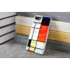 Etui ochronne iKins do Apple iPhone 8 / 7 Mondrian biały