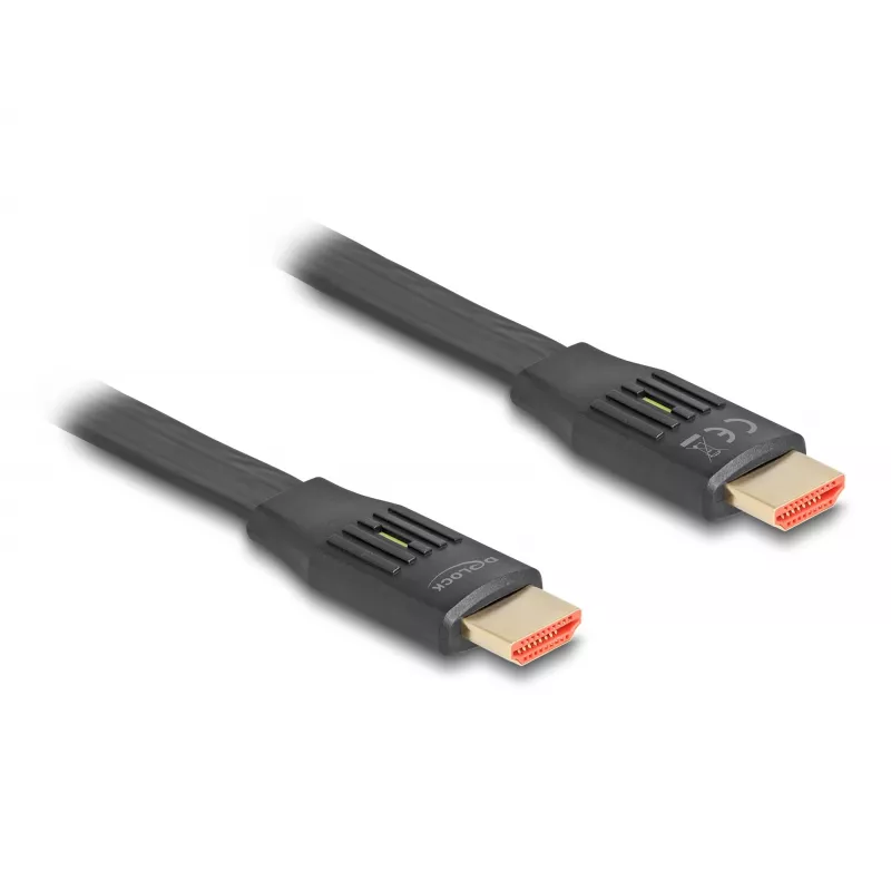 Kabel HDMI DeLOCK 81003 3 m HDMI Type A Male 48 Gbit/s czarny