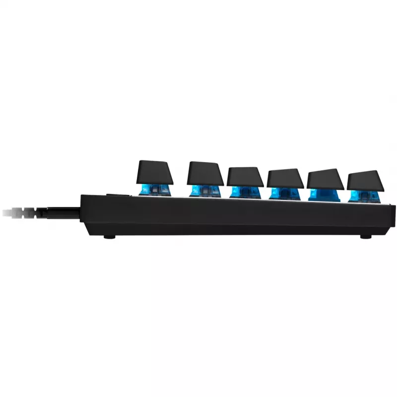Logitech G PRO X RAPID - Tastatur - TKL - Hintergrundbeleuchtung - USB - QWERTZ - Deutsch - Tastenschalter: Linear - Schwarz (920-013228)
