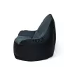 Sako Boss Czarny-graphite bag pouffe XXL 140 x 90 cm