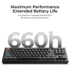 Klawiatura mechaniczna Keychron V3 Ultra 8K — QWERTY, Bluetooth i przewodowa, RGB, czarna