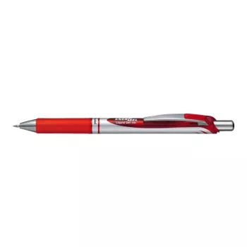 Klipsowy wysuwany długopis Pentel Energel XM Klick czerwony
