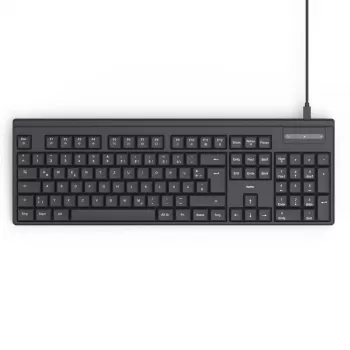 Klawiatura przewodowa CK-100 czarna