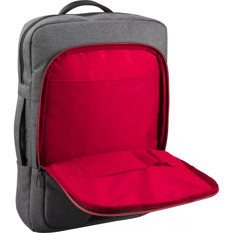 Plecak YENKEE YBB 1522GY — wielofunkcyjny plecak na laptopa 15,6 cala | Nylon, 12 l, Szary/Czerwony