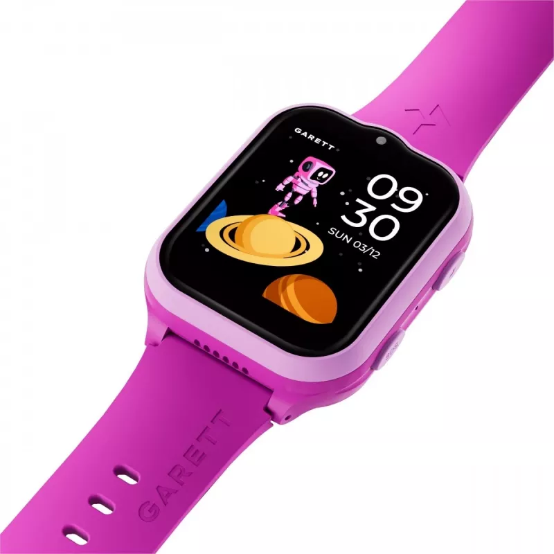 Inteligentny zegarek dziecięcy Garett Kids eSim 4G różowy