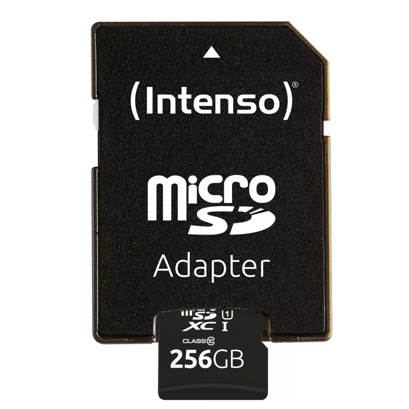 Karta pamięci Flash Intenso 256 GB UHS-I microSD Performance Class 10