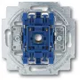 Moduł przełącznika jednobiegunowego Busch‑Jaeger 2020 US‑206, 1P, 10 A, 250 V, niebieski metalizowany, 71×71×25 mm