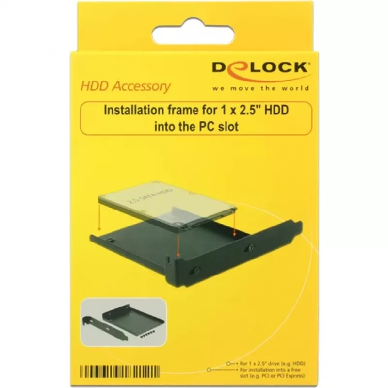 HDD Cage DeLOCK 18212 Uniwersalna część obudowy komputerowej
