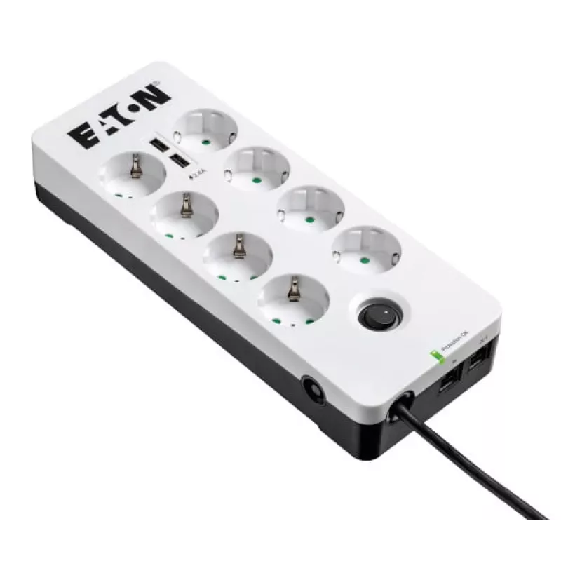 Protection Box 8 Tel@ USB DIN Eaton