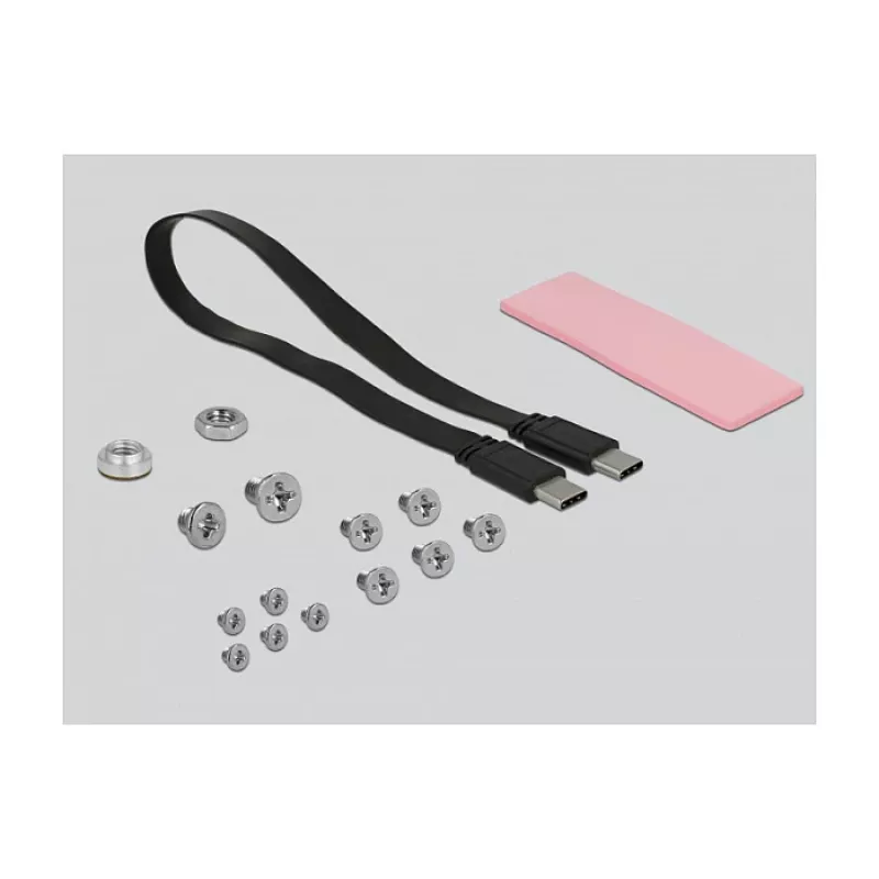 Obudowa SSD DeLOCK 42609 Czarna M.2