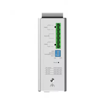 Zarządzalny przełącznik sieciowy L2 RUIJIE RG-NIS2100-4GT2SFP-HP — 4× Gigabit RJ45, 2× SFP, PoE++ (180 W), montaż w szafie rack/na ścianie/na szynie DIN