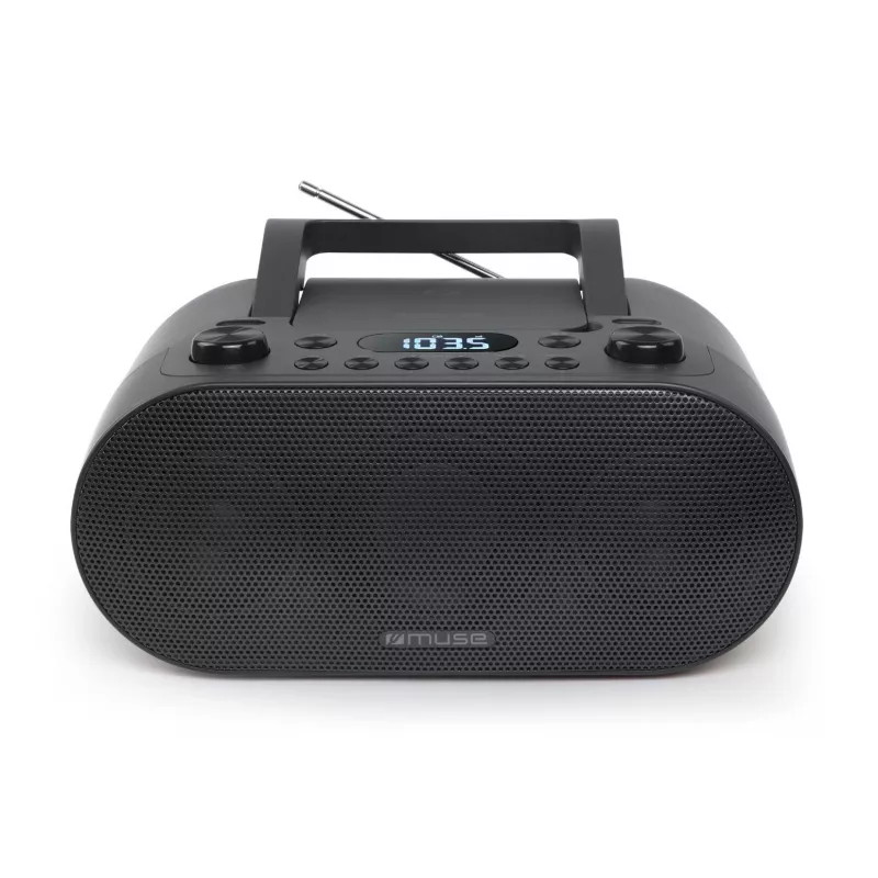 Muse | Radio przenośne z Bluetooth i portem USB | M-35 BT | AUX in | Czarny