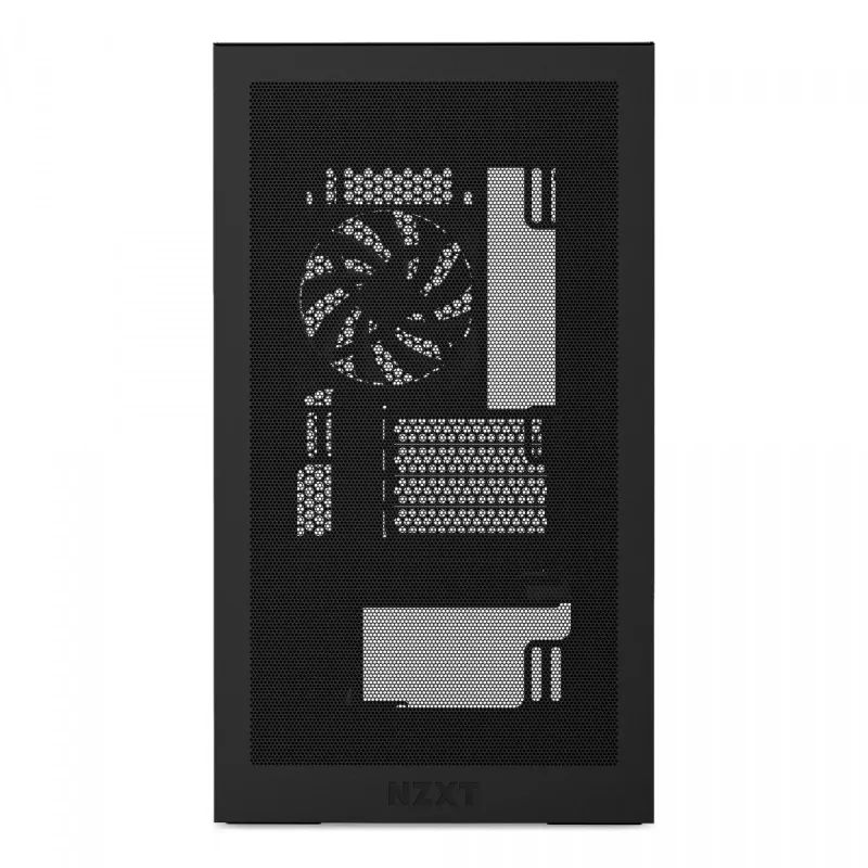 NZXT H3 Flow Micro ATX Obudowa z przepływem powietrza - Czarny
