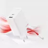 Zasilacz ONEPLUS SUPERVOOC 120W dwuportowa ładowarka przewodowa, 120W całkowitej mocy, 1x USB-C + 1x USB-A, 100–240V, 145 g, biały