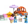 LEGO BLUEY 10458 Wycieczka na lody z Bluey