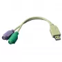 Adapter LogiLink USB – 2x PS/2 AU0004A