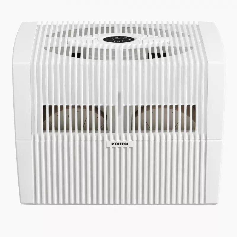 Nawilżacz powietrza VENTA AH550 Natural — zbiornik na wodę 10 l, 8 W, biały