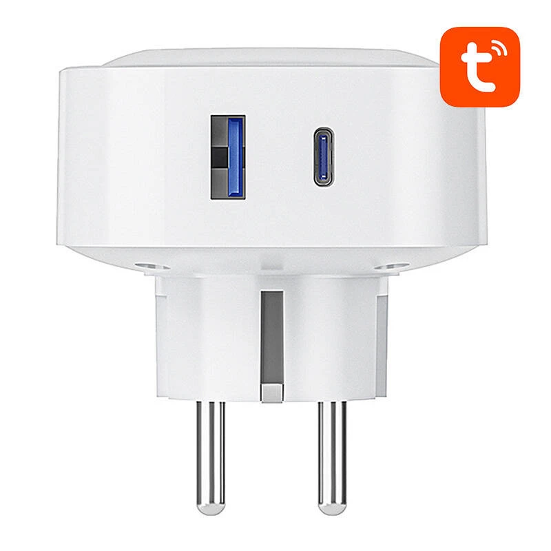 Inteligentna wtyczka Gosund SP6 16A z USB-C 20W — gniazdo sterowane przez Wi‑Fi do automatyki domowej