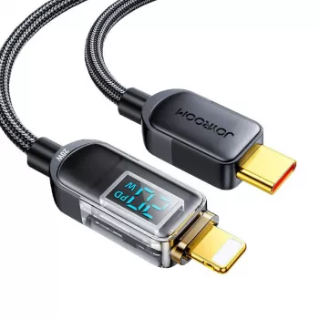 Kabel USB-C do Lightning Joyroom S-CL020A4 20W, 1,2 m, czarny