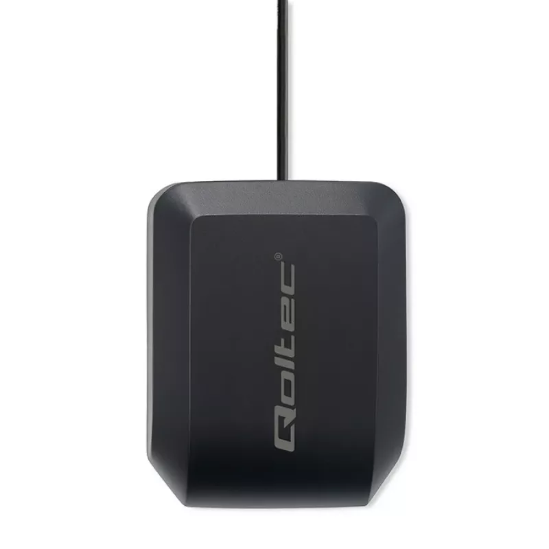 Antena GPS/GLONASS QOLTEC 28 dBi 50 W ze złączem SMA kątowym
