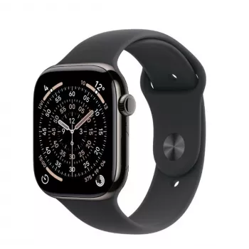 Smartwatch Apple Watch Series 11 GPS + Cellular 42mm Slate Titanium Case Black Sport Band S/M