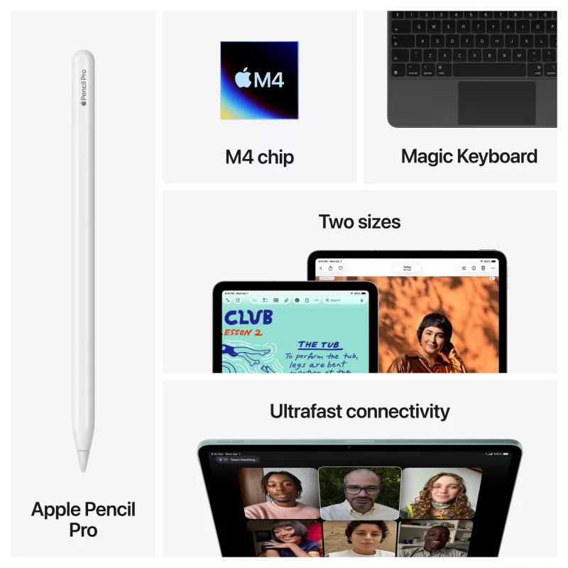 Apple iPad Air 11 M4 Wi-Fi + Cellular 512GB (Niebieski)