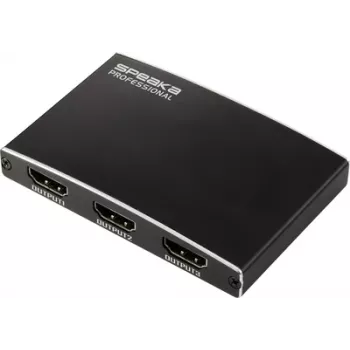 SpeaKa Professional SP-HDMIS-210 HDMI-Splitter 3480 x 2160 Pixel Czarny (SP-13803912)