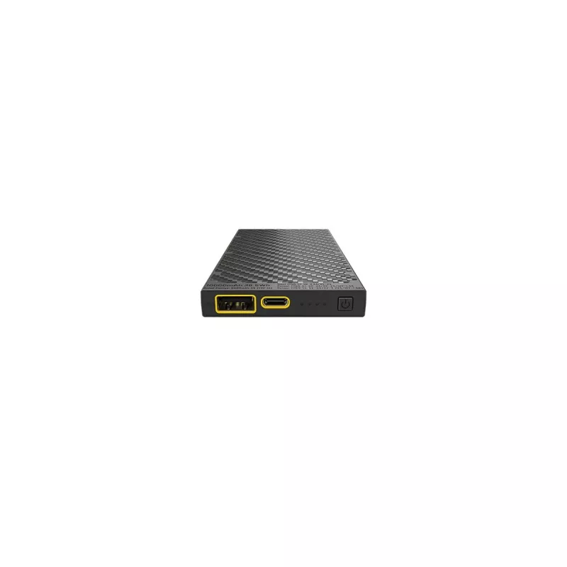 Przenośny Power Bank Nitecore NB10000 — 10000 mAh, USB-A + USB-C, łączna moc wyjściowa 38 W, szary