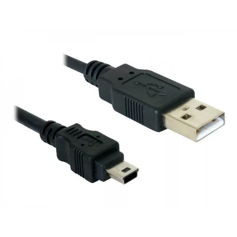 Kabel USB DeLOCK 82252 USB 2.0 1.5m USB A Mini-USB B Czarny