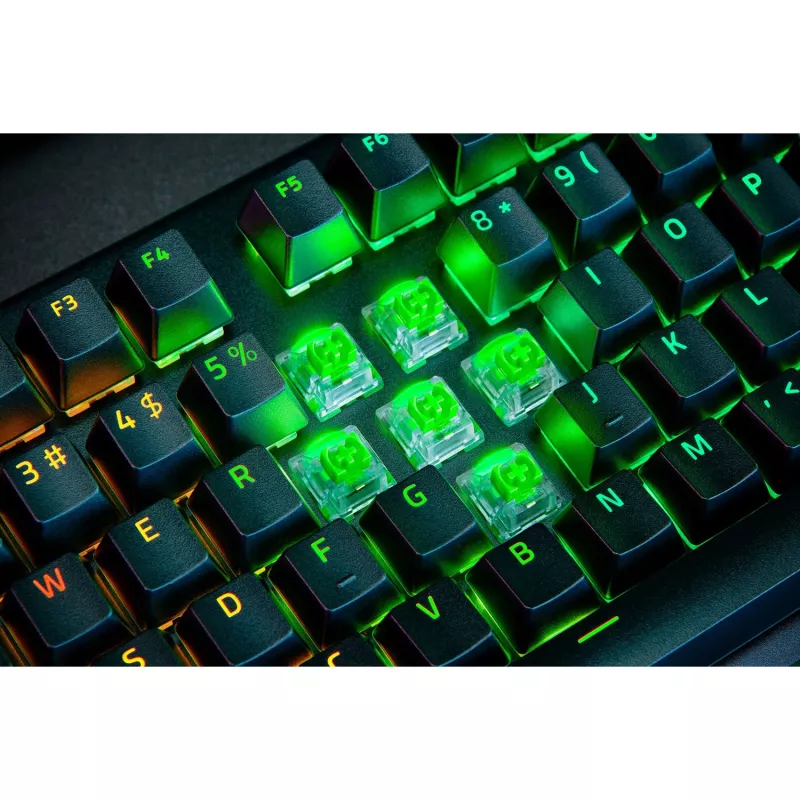 Razer CzarnyWidow V4 Pro klawiatura Gaming USB QWERTZ German Czarny