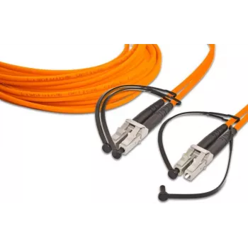 Lightwin LDP-50 LC-LC 10.0 OM2 kabel światłowodowy 10 m 2x LC pomarańczowy (LDP-50 LC-LC 10.0 OM2)