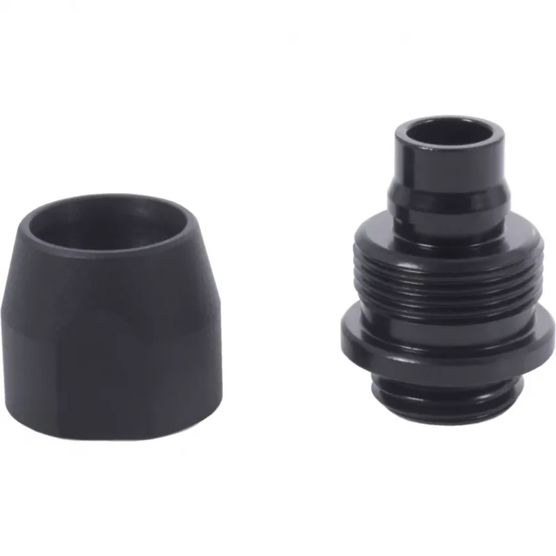 Złączka Alphacool 17638 Aluminium Mosiądz Czarny 1.8 cm 2.4 cm