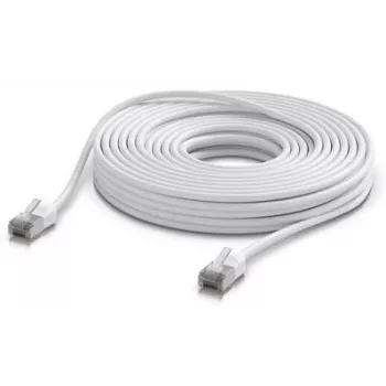Kabel sieciowy Ubiquiti UACC-Cable-Patch-Outdoor-C6A-15M-W RJ-45 Cat6a 15m Biały