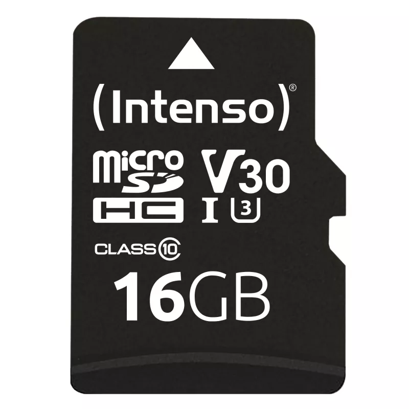 Karta pamięci microSDHC 16 GB Class 10 z adapterem 3433470 Intenso