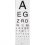 NeXtime klok 3067 Eyesight, 75x25.4 cm, Ścienny, Biało-Czarny